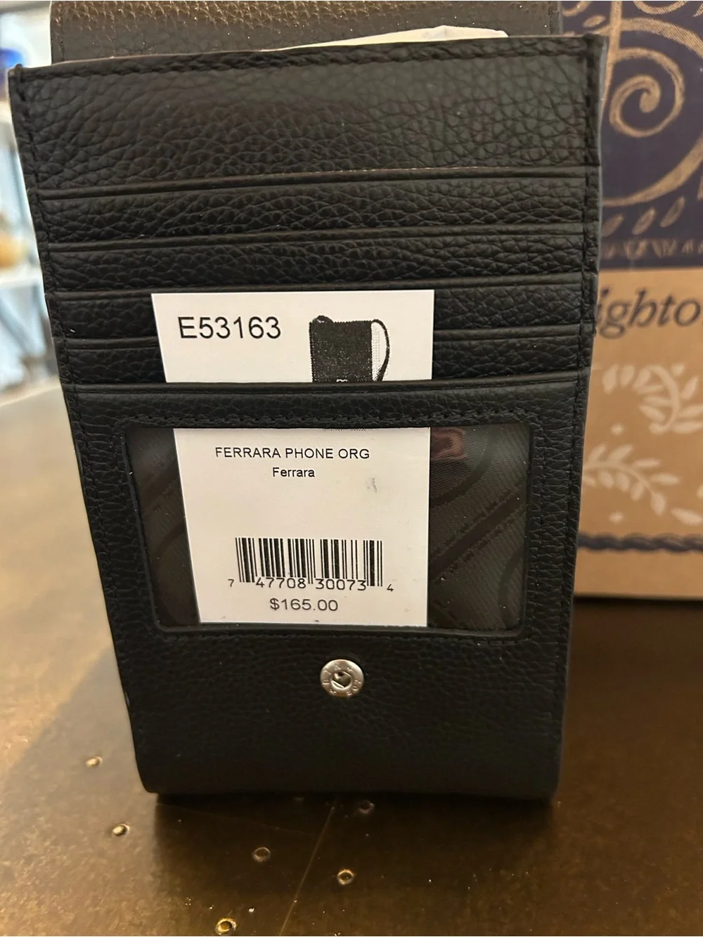Brighton compact leather